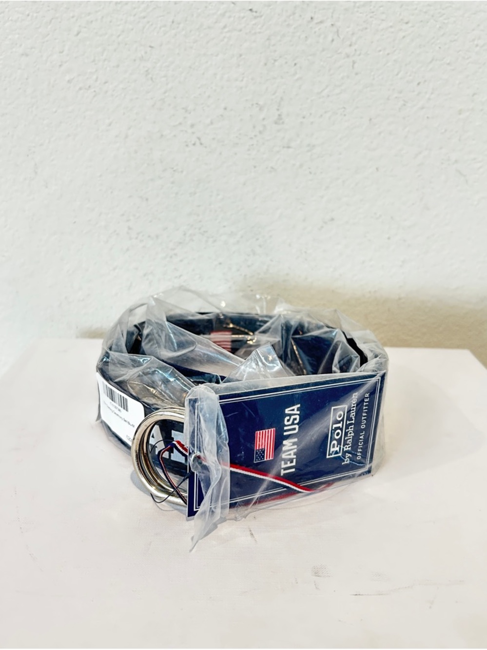 NWT Polo RL Blue Team USA 2024 Summer Olympics Closing Ceremony Belt, Size M
